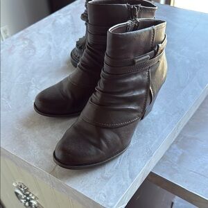 Chic Brown Ankle Booties